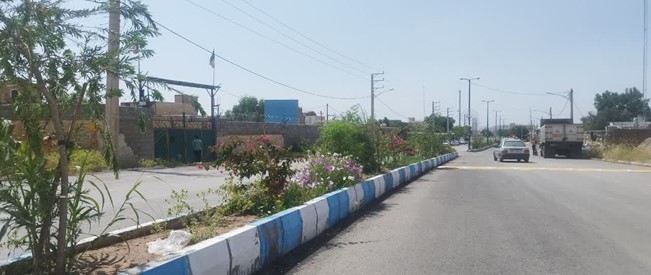 اصلاح بلوار ورودی شهر مورموری